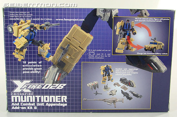 Transformers 3rd Party Products Crossfire 02B Combat Unit Munitioner (Swindle) (Image #7 of 158)