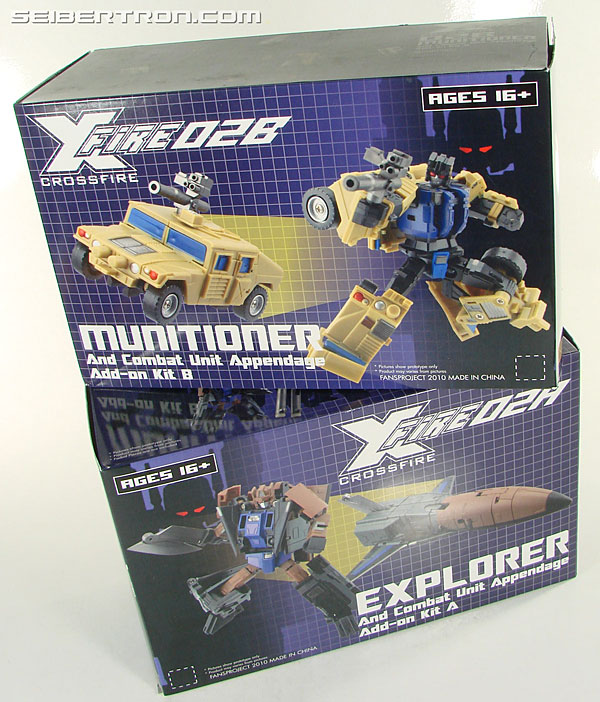 Transformers 3rd Party Products Crossfire 02B Combat Unit Munitioner (Swindle) (Image #22 of 158)