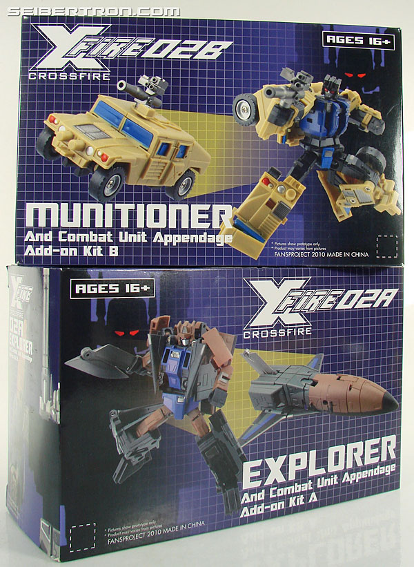 Transformers 3rd Party Products Crossfire 02B Combat Unit Munitioner (Swindle) (Image #23 of 158)