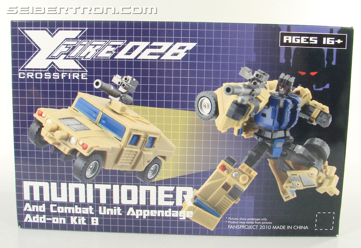 Transformers 3rd Party Products Crossfire 02B Combat Unit Munitioner (Swindle) (Image #1 of 158)
