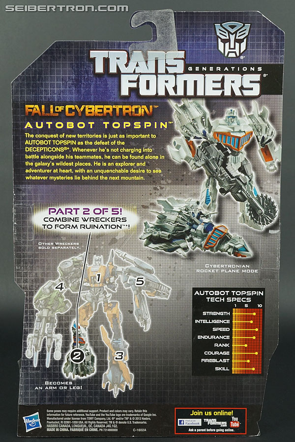 Transformers Generations Topspin (Image #7 of 112)