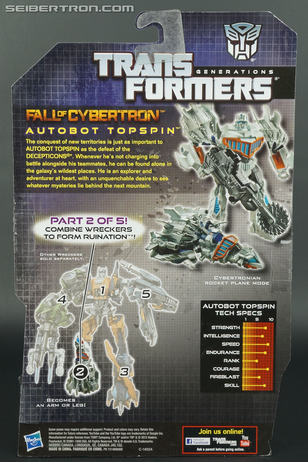 Transformers Generations Topspin (Image #7 of 112)