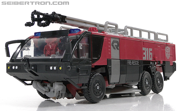 Transformers fire truck store toy