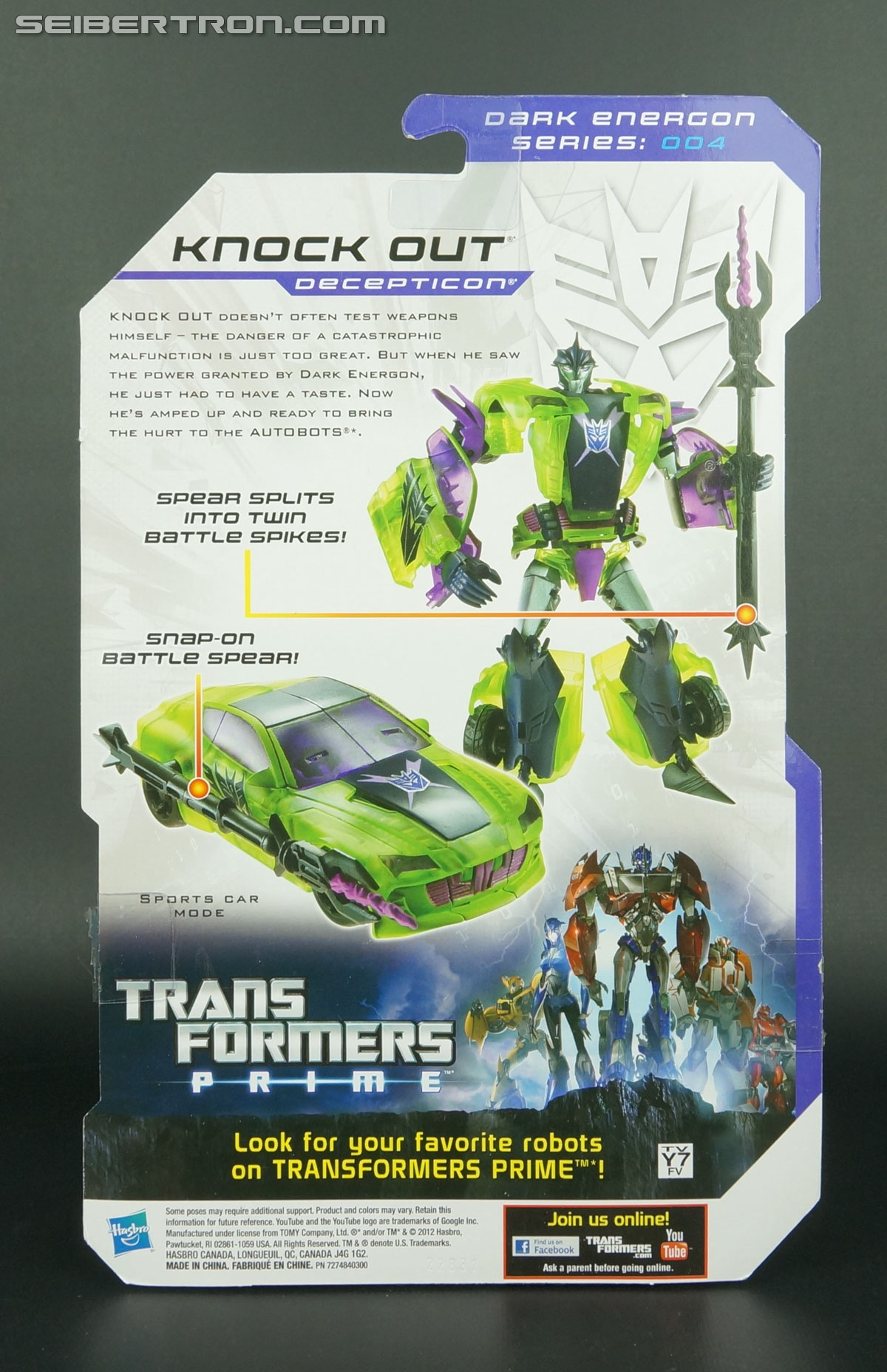 Transformers Prime: Robots In Disguise Dark Energon Knock Out (Image #10 of 116)