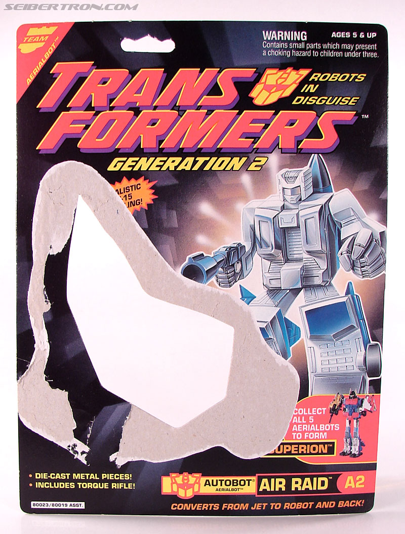 Transformers Generation 2 Air Raid (Air Rider) (Image #1 of 74)
