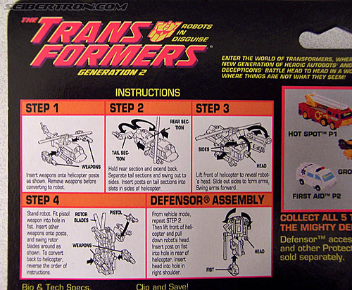 Transformers Generation 2 Blades (Graze) (Image #3 of 32)