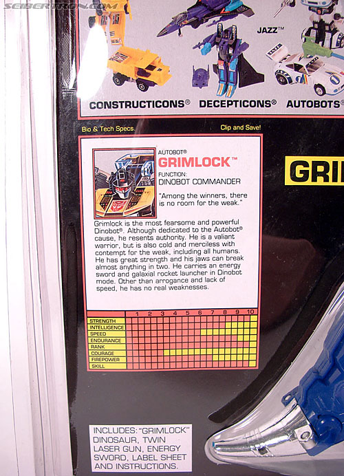 Transformers Generation 2 Grimlock (Image #13 of 116)