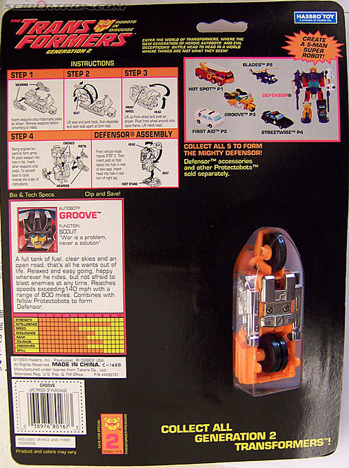 Transformers Generation 2 Groove (Image #9 of 39)