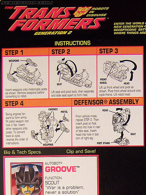 Transformers Generation 2 Groove (Image #10 of 39)