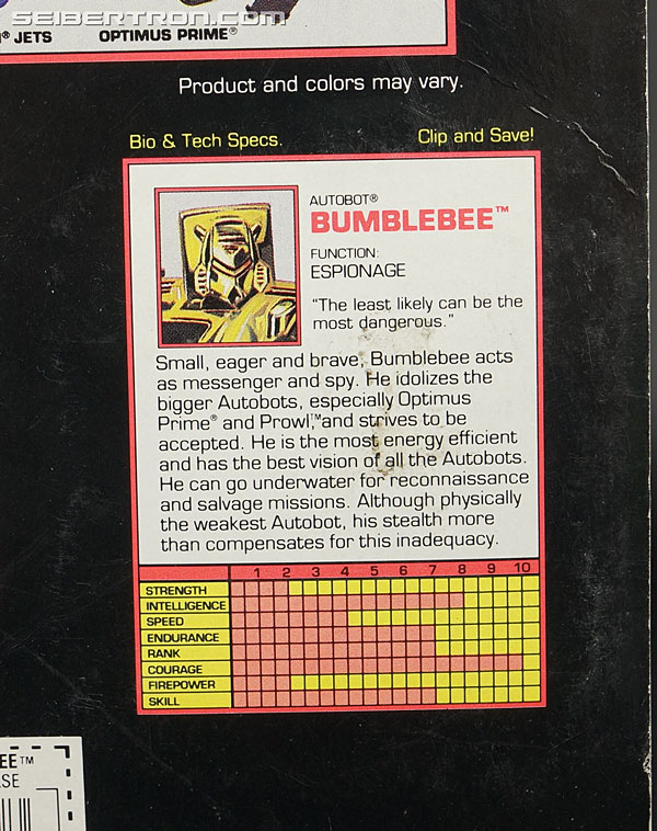 Transformers Generation 2 Bumblebee (Image #11 of 98)