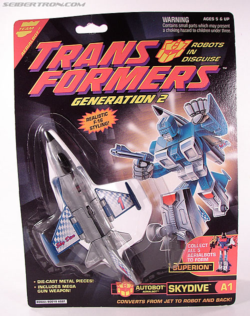 Transformers Generation 2 Skydive (Image #1 of 76)