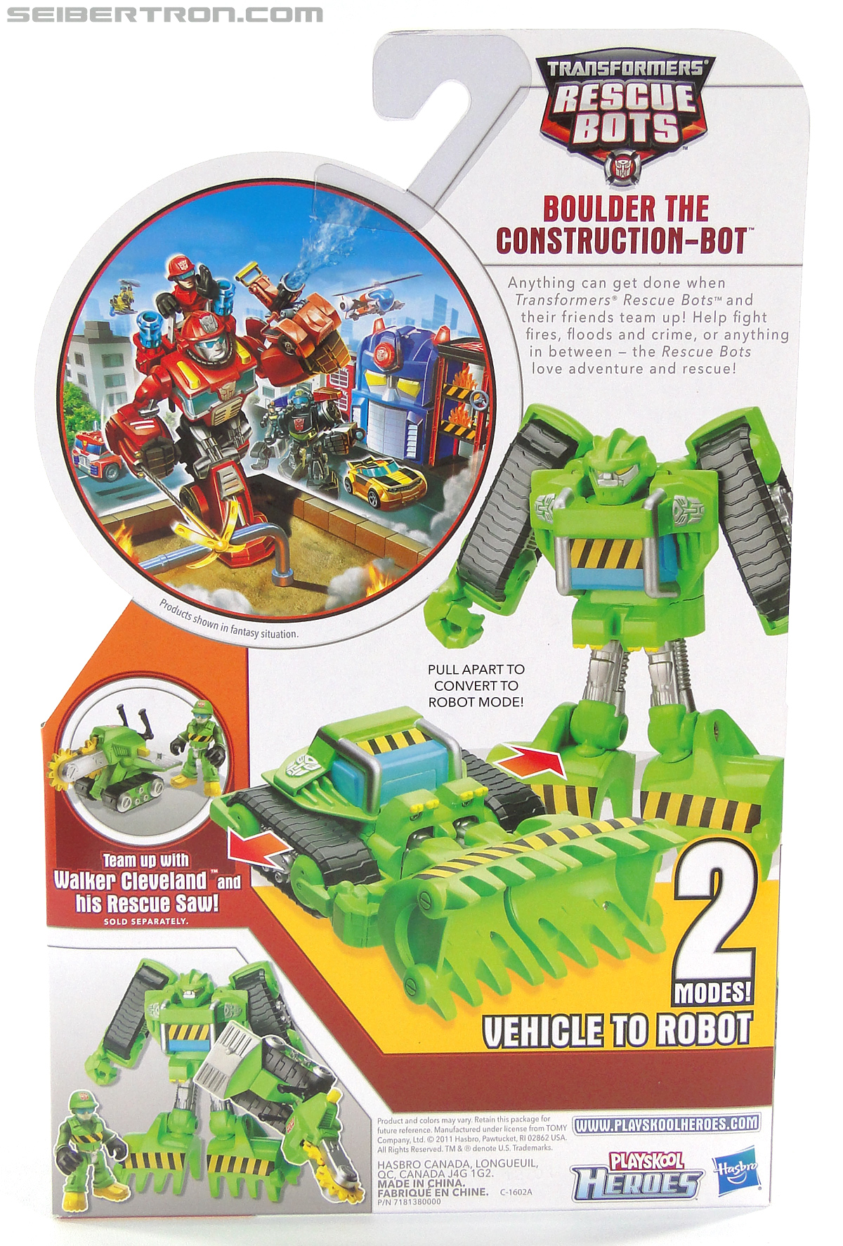 Transformers Rescue Bots Boulder the Construction-Bot (Image #9 of 119)