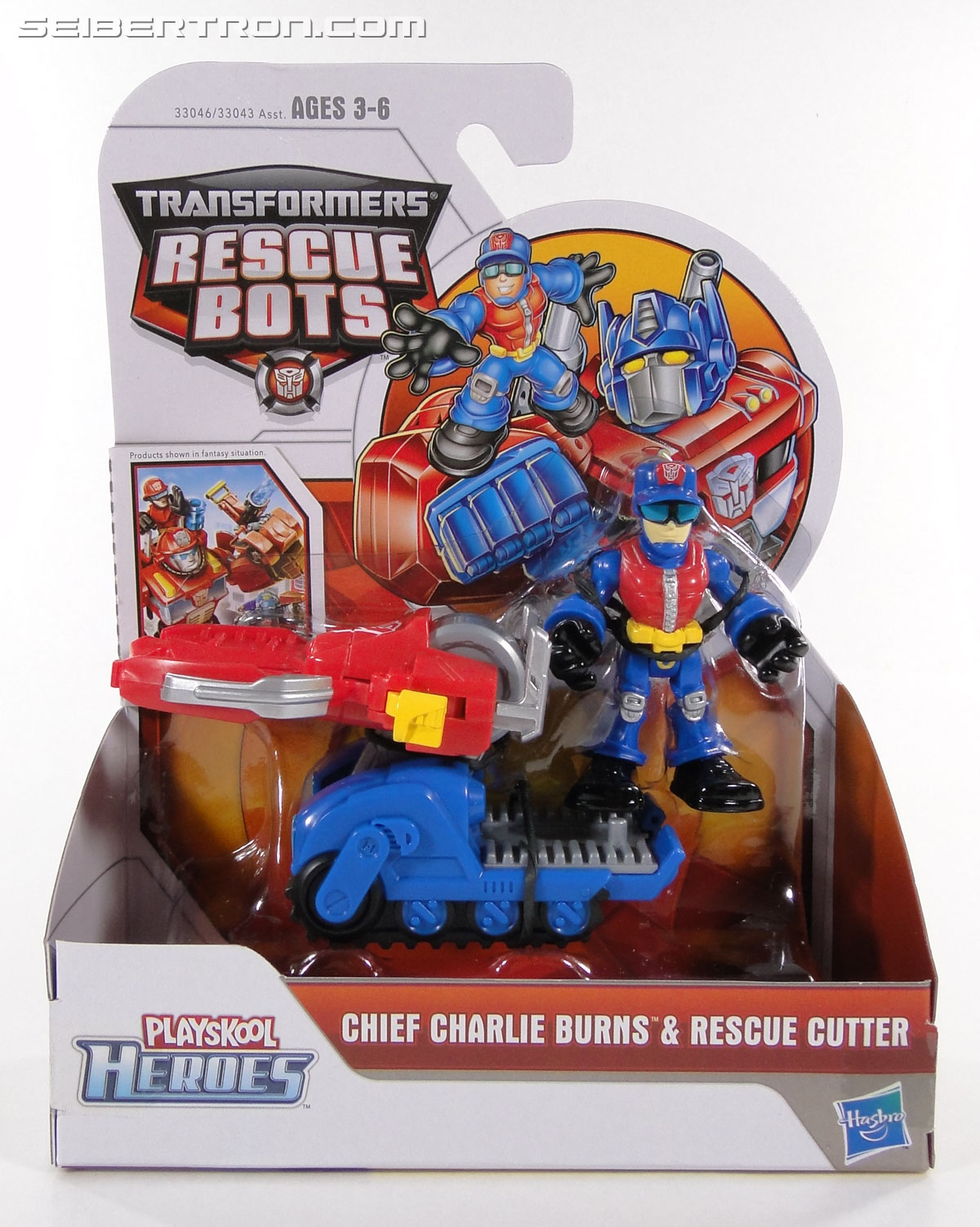 Transformers Rescue Bots Chief Charlie Burns &amp; Rescue Cutter (Image #1 of 79)