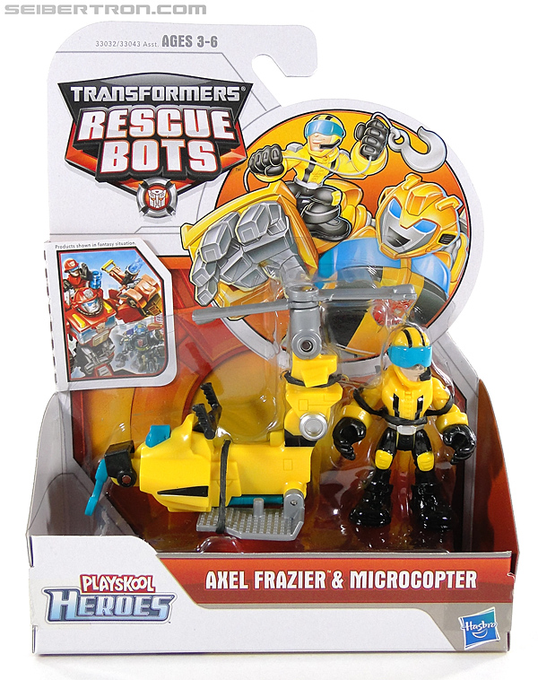 Transformers Rescue Bots Axel Frazier &amp; Microcopter (Image #1 of 77)
