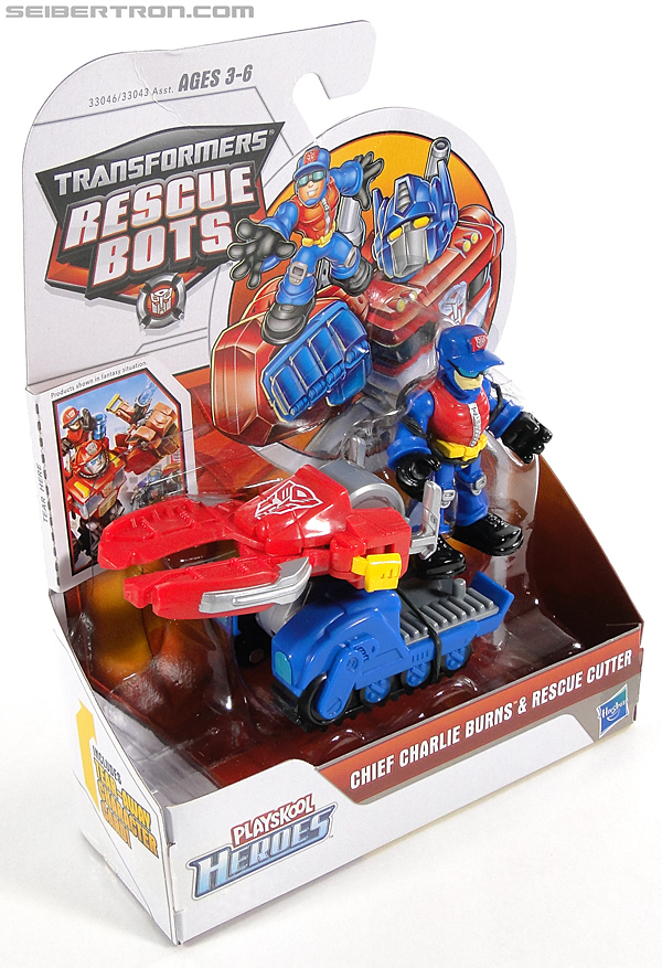 Transformers Rescue Bots Chief Charlie Burns &amp; Rescue Cutter (Image #4 of 79)