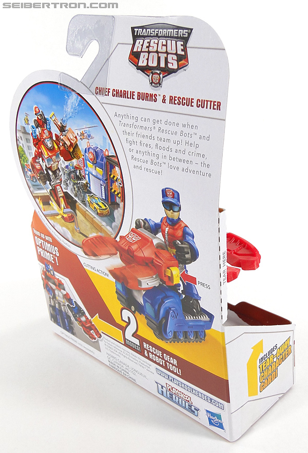 Transformers Rescue Bots Chief Charlie Burns &amp; Rescue Cutter (Image #5 of 79)