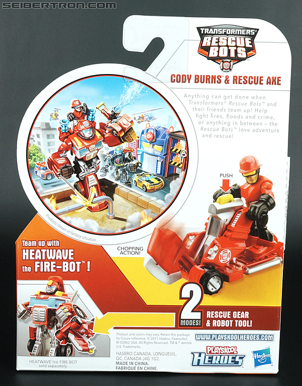 Transformers Rescue Bots Cody Burns &amp; Rescue Axe (Image #6 of 68)