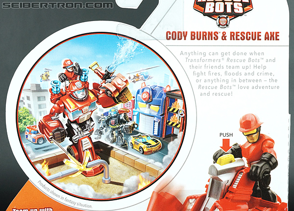 Transformers Rescue Bots Cody Burns &amp; Rescue Axe (Image #7 of 68)