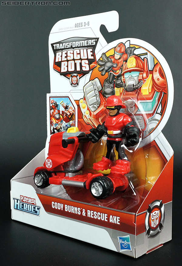 Transformers Rescue Bots Cody Burns &amp; Rescue Axe (Image #9 of 68)