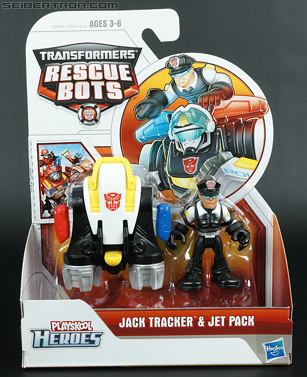 Transformers Rescue Bots Jack Tracker &amp; Jet Pack (Billy Blastoff &amp; Jet Pack) (Image #1 of 75)