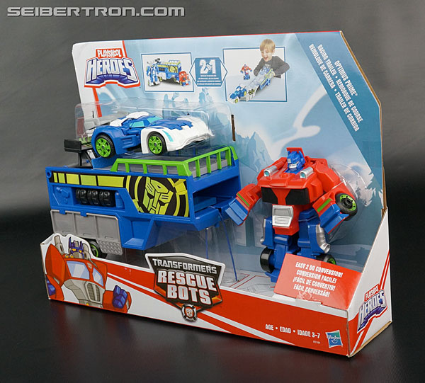 Transformers Rescue Bots Optimus Prime Racing Trailer (Image #13 of 110)