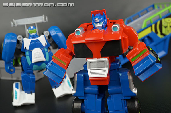 Transformers Rescue Bots Optimus Prime Racing Trailer (Image #108 of 110)