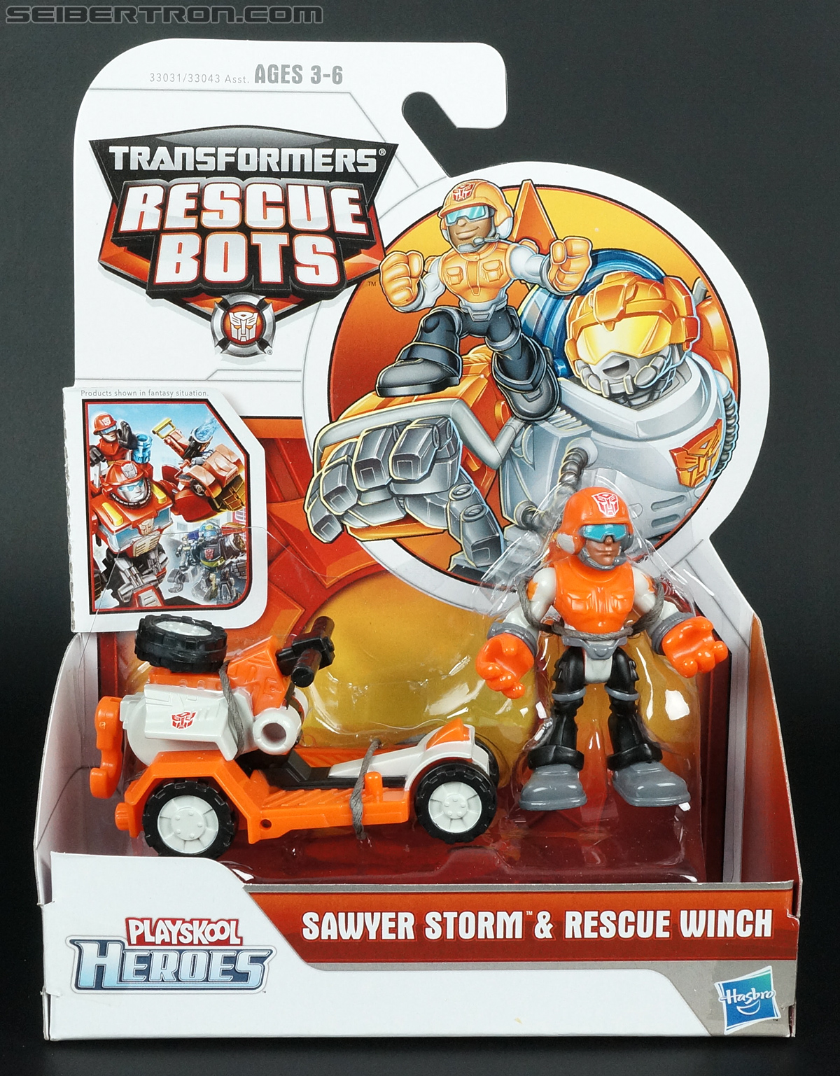 Transformers Rescue Bots Sawyer Storm &amp; Rescue Winch (Image #1 of 75)