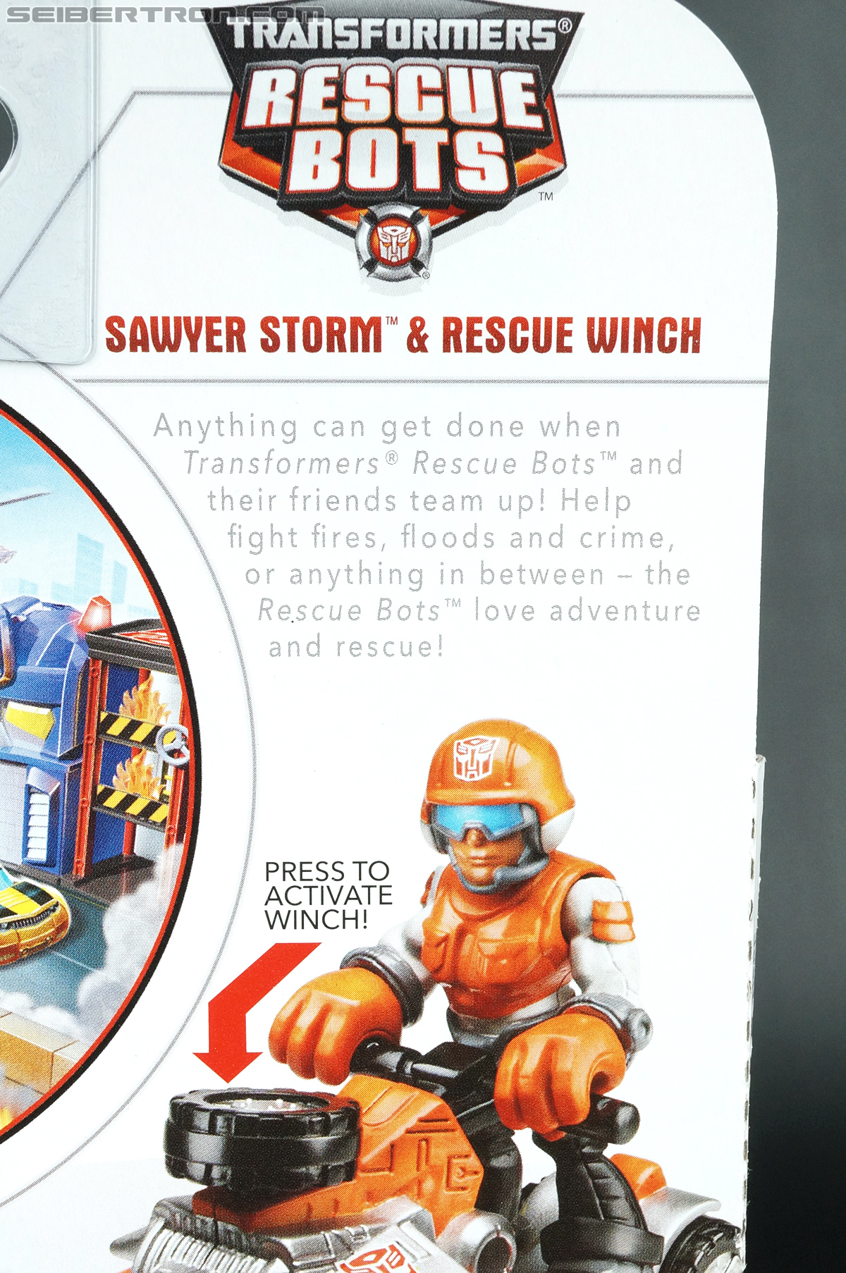 Transformers Rescue Bots Sawyer Storm &amp; Rescue Winch (Image #8 of 75)