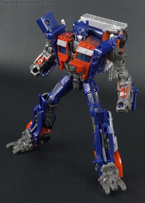 Transformers Movie Trilogy Series Optimus Prime with Trailer Toy ...