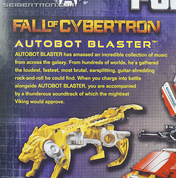 Transformers Fall of Cybertron Blaster (Image #12 of 193)