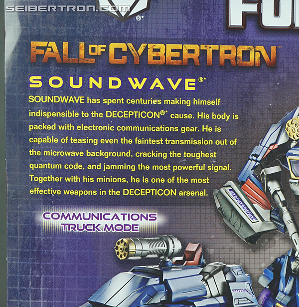 Transformers Fall of Cybertron Soundwave (Image #9 of 228)