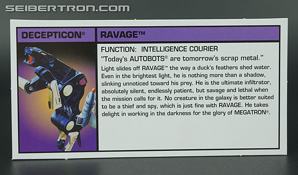 Transformers Comic-Con Exclusives Ravage (Image #1 of 85)