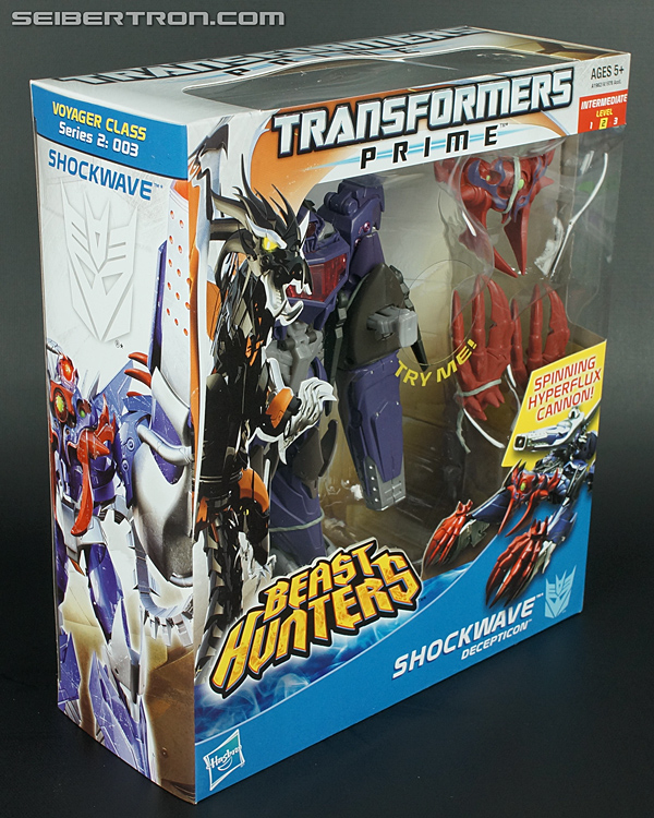 transformers prime beast hunters shockwave toy