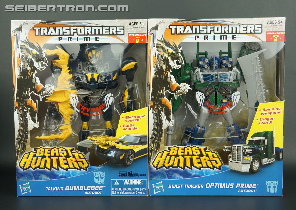 Transformers Prime Beast Hunters Talking Bumblebee Toy Gallery (Image ...