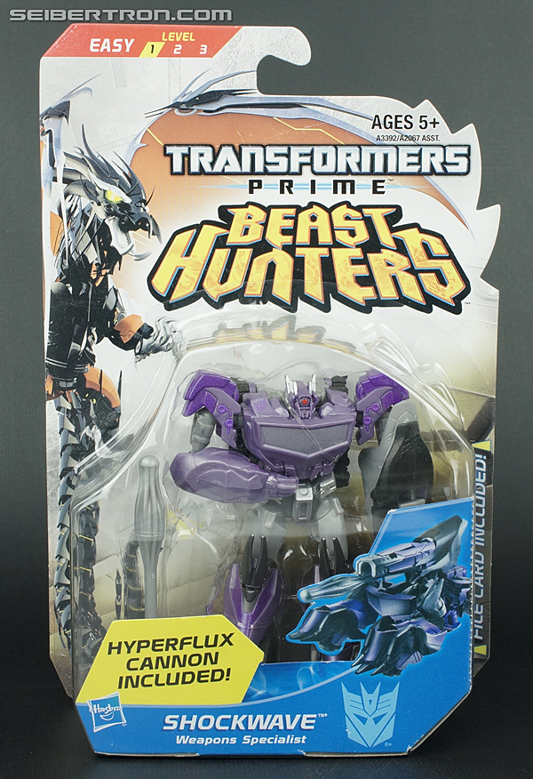 transformers prime beast hunters shockwave toy