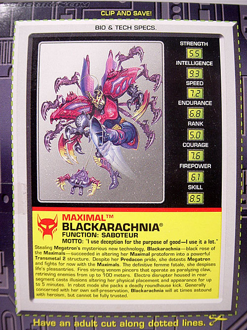 Transformers Beast Wars Metals Blackarachnia (Black Widow) (Image #10 of 85)
