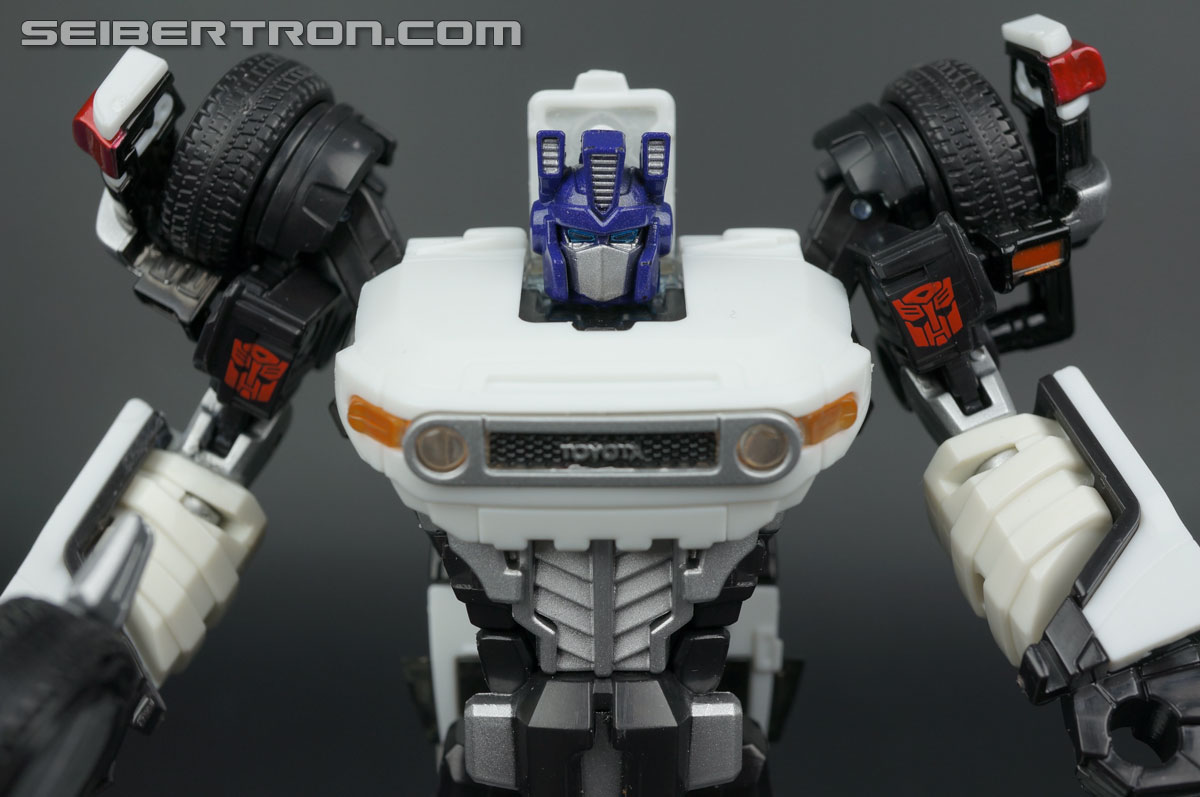 Transformers Toyota FJ Cruiser Optimus Prime (White) (Image #90 of 199)