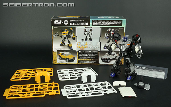 Transformers Toyota FJ Cruiser Optimus Prime (White) Toy