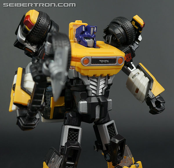 Transformers Toyota FJ Cruiser Optimus Prime (Yellow) (Image #113 of 168)