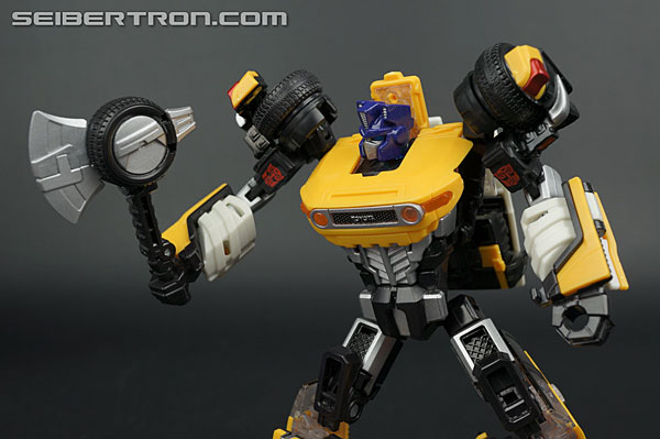 Transformers Toyota FJ Cruiser Optimus Prime (Yellow) (Image #141 of 168)