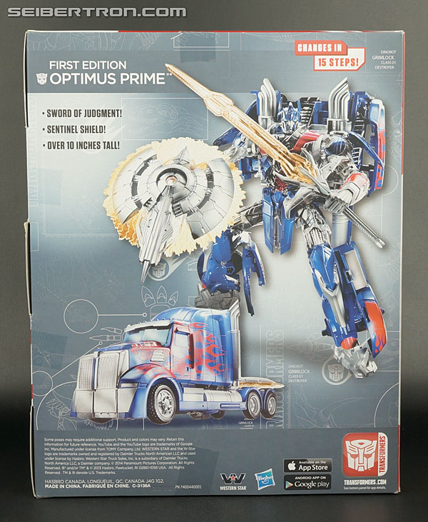 Transformers Age of Extinction: Generations First Edition Optimus Prime (Image #8 of 214)