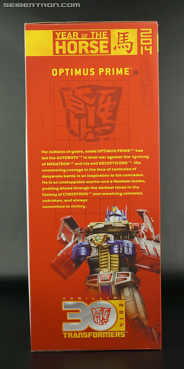 Transformers Platinum Edition Year of the Horse Optimus Prime (Image #13 of 231)