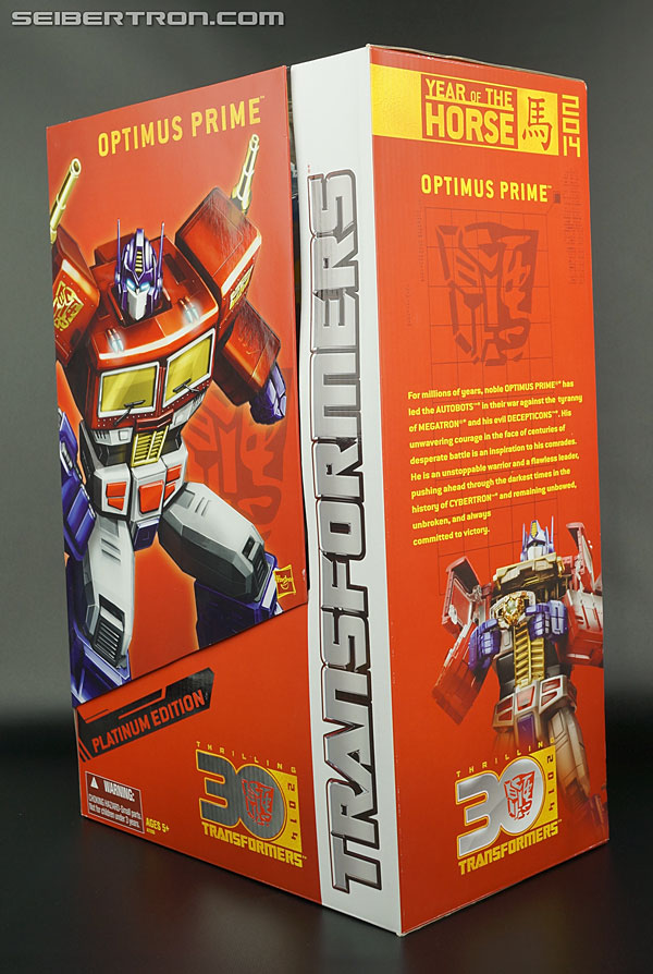 Transformers Platinum Edition Year of the Horse Optimus Prime (Image #17 of 231)