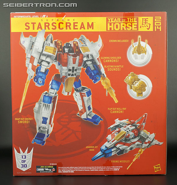 Transformers Platinum Edition Year of the Horse Starscream (Image #9 of 207)