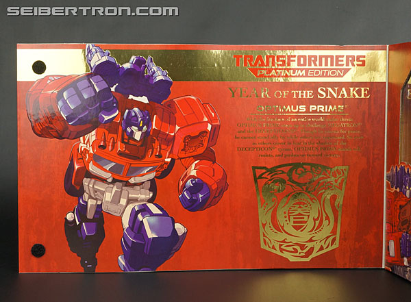 Transformers Platinum Edition Year of the Snake Optimus Prime (Image #16 of 285)