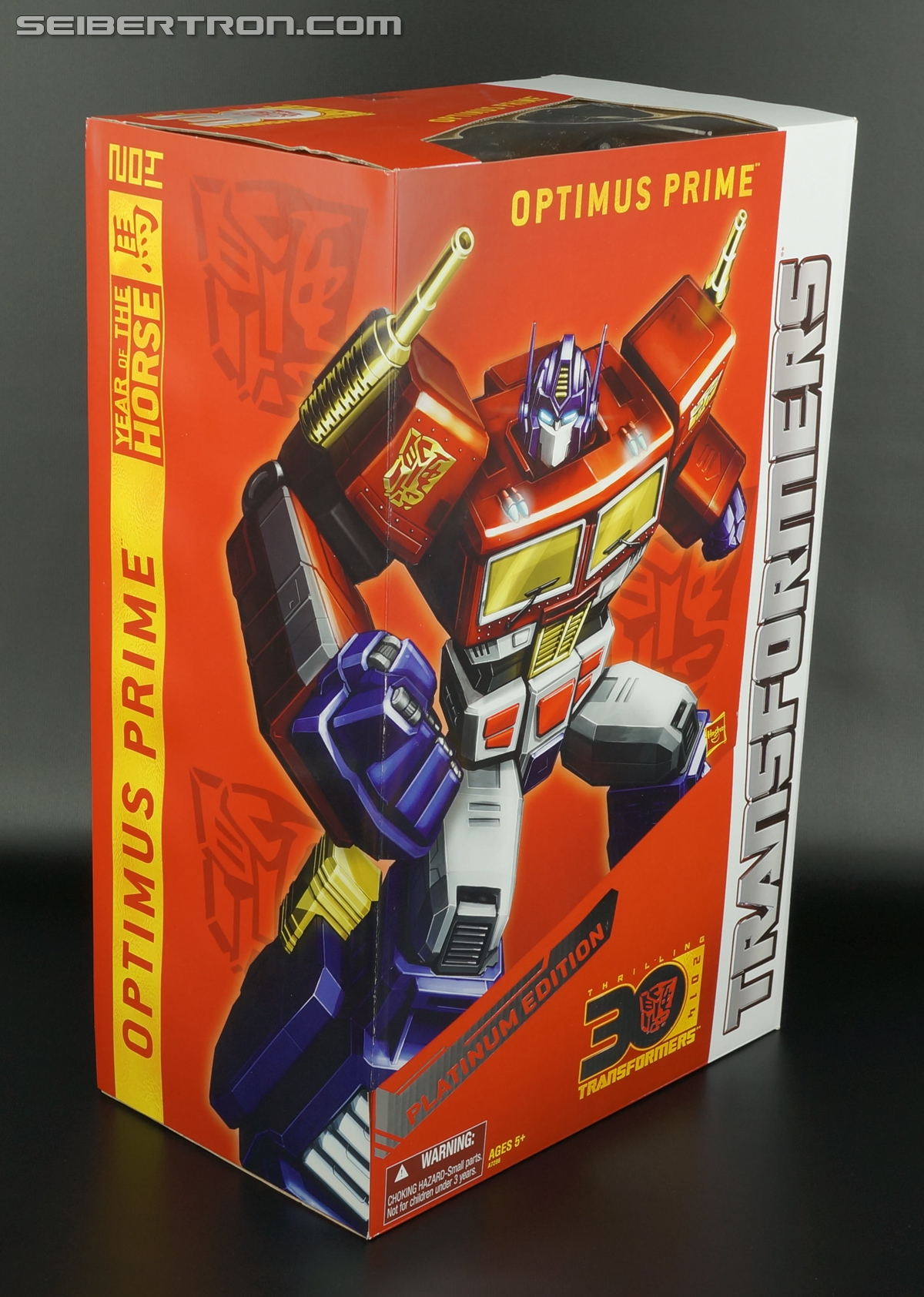 Transformers Platinum Edition Year of the Horse Optimus Prime Toy ...