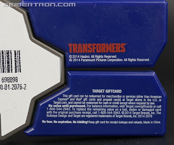 Transformers Age of Extinction Target Gift Card Optimus Prime (Image #10 of 45)
