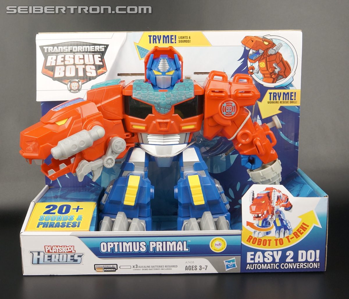 Transformers Rescue Bots Roar and Rescue Electronic Optimus Primal (Image #1 of 86)