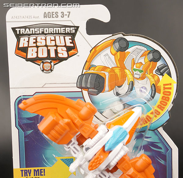 orange transformer rescue bot