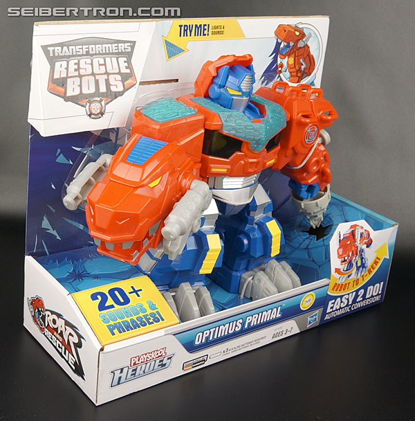Transformers Rescue Bots Roar and Rescue Electronic Optimus Primal (Image #5 of 86)